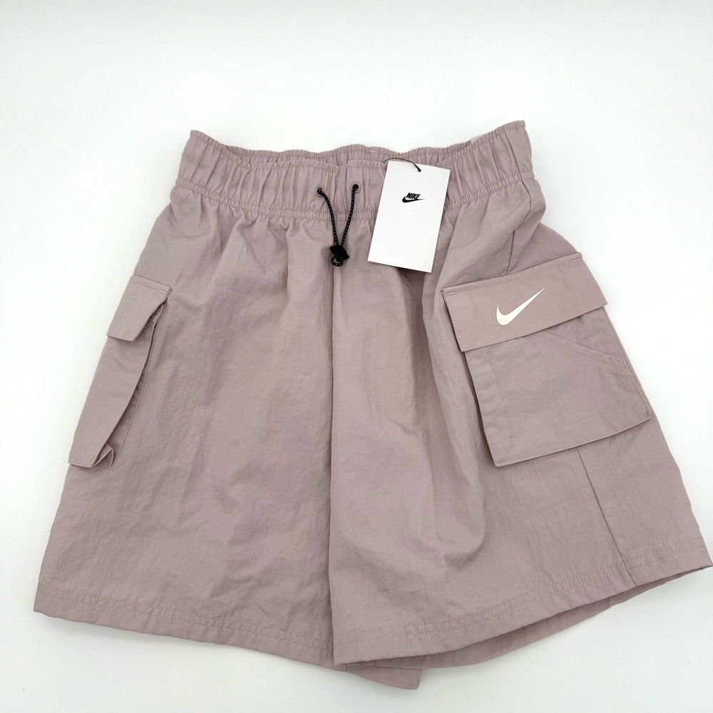 NWT New Nike Women's Woven High Rise Shorts Size XS Extra Small Cargo Hiking - Picture 3 of 5